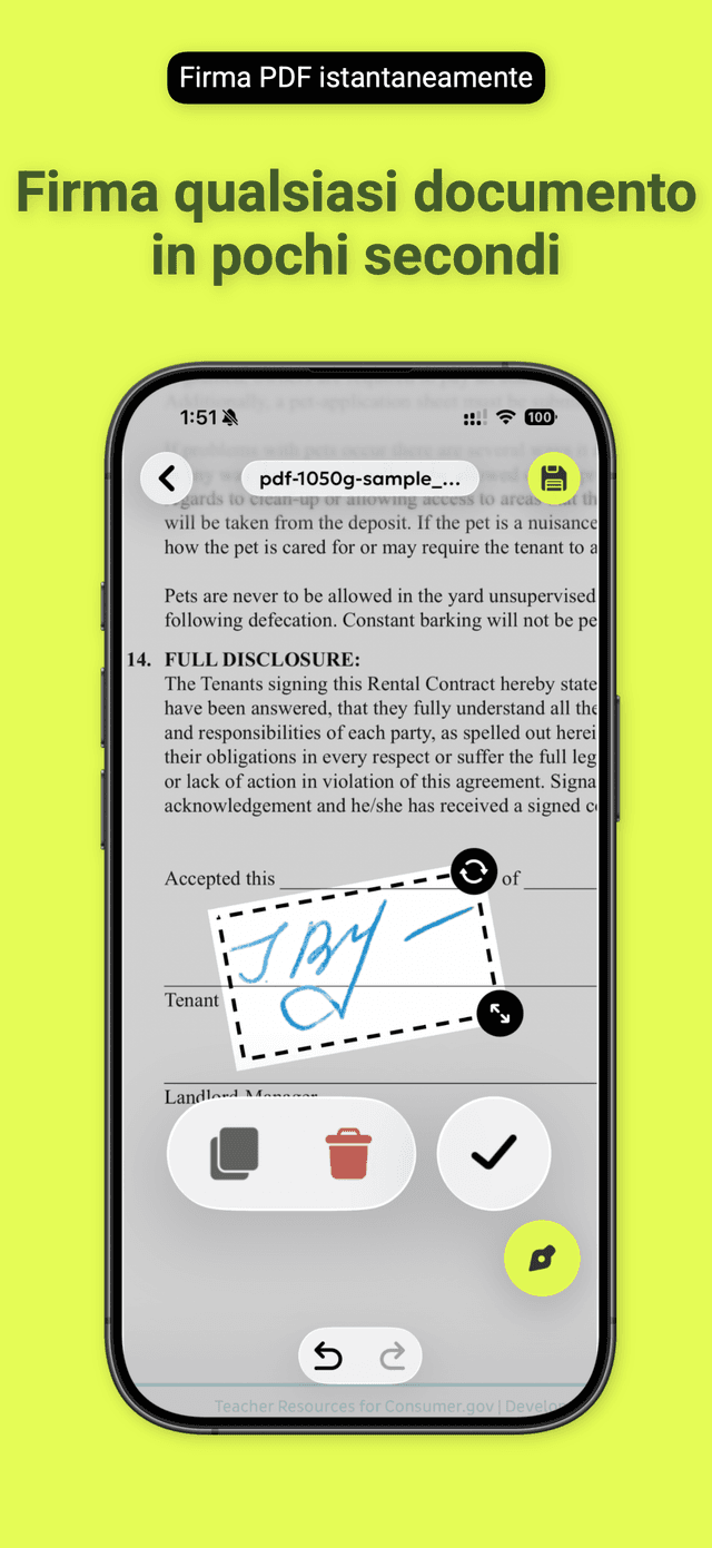 QuickSign: Firma PDF e Docs