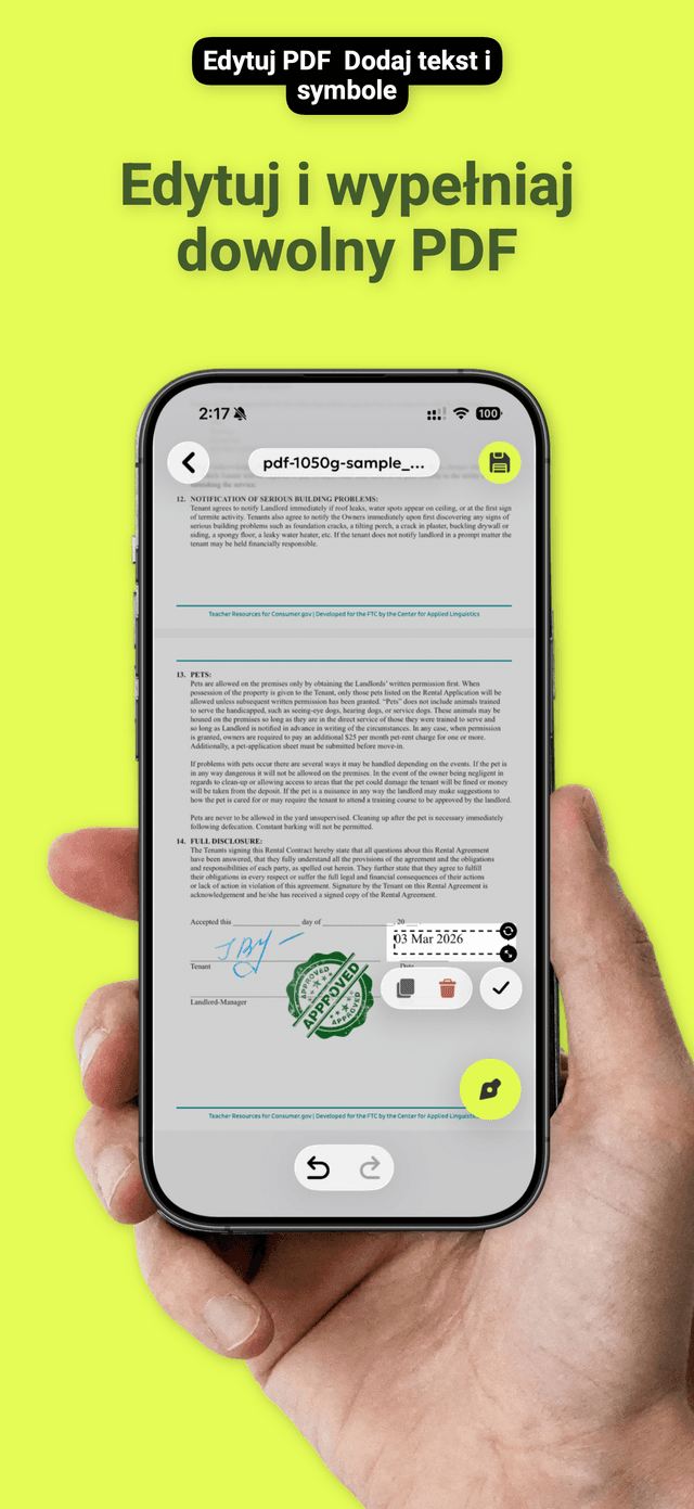 QuickSign: Podpisz PDF