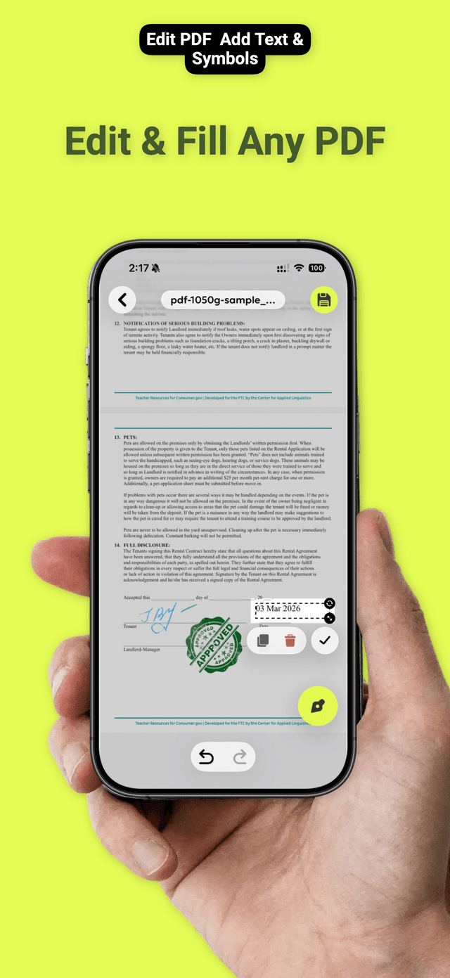 QuickSign: Signer PDF & Docs