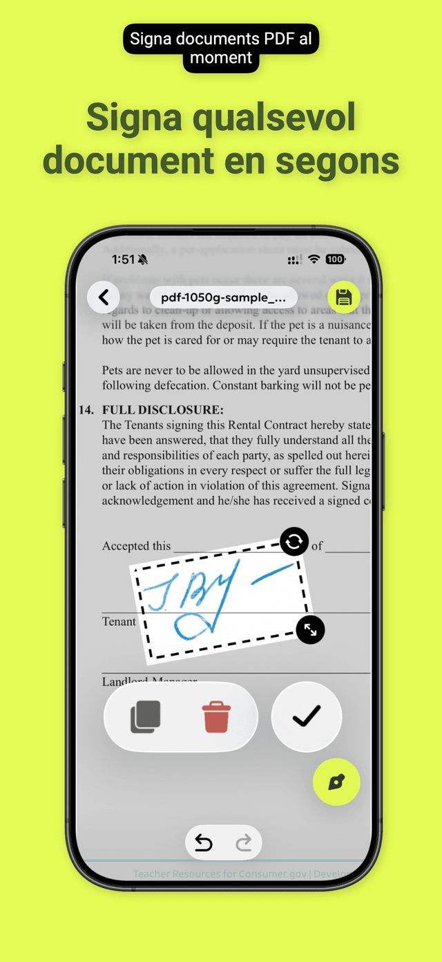 QuickSign: Signar PDF