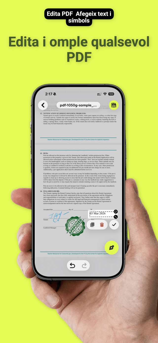 QuickSign: Signar PDF