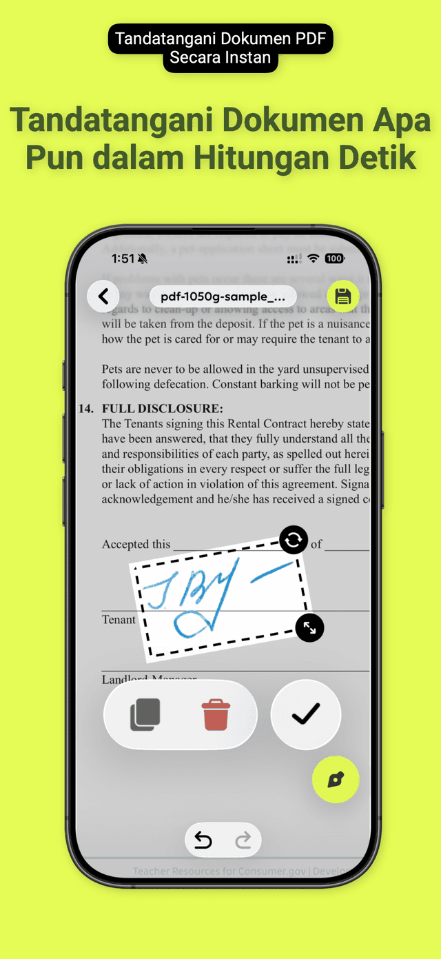 QuickSign: Tanda Tangan PDF